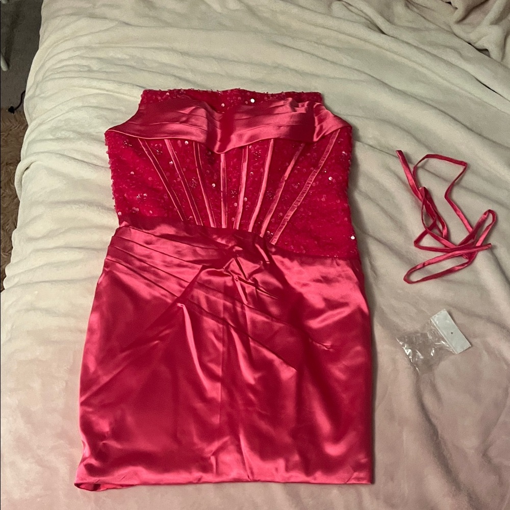 Brand new pink dress